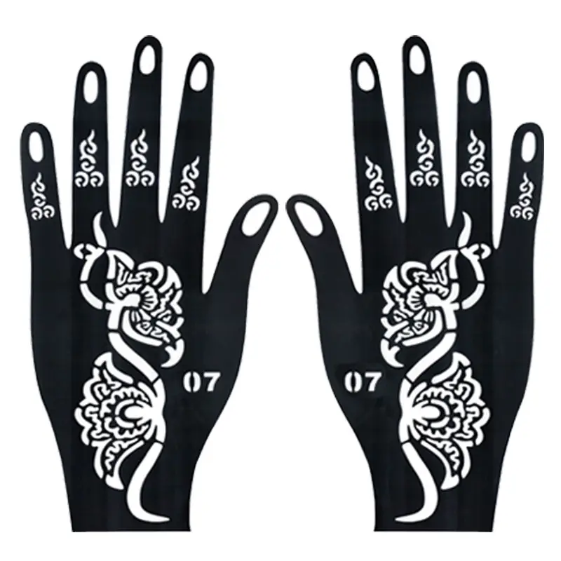 Cross-Border Hand Tattoo Stickers Flower Design — feature 25