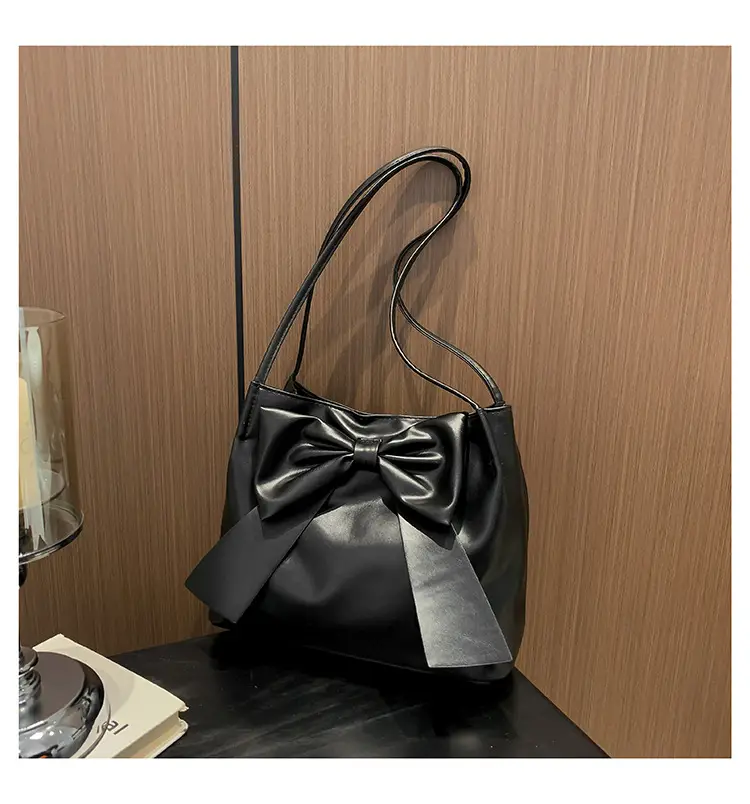 Pink Bow Shoulder Bag for Women 2024 Spring — feature 22
