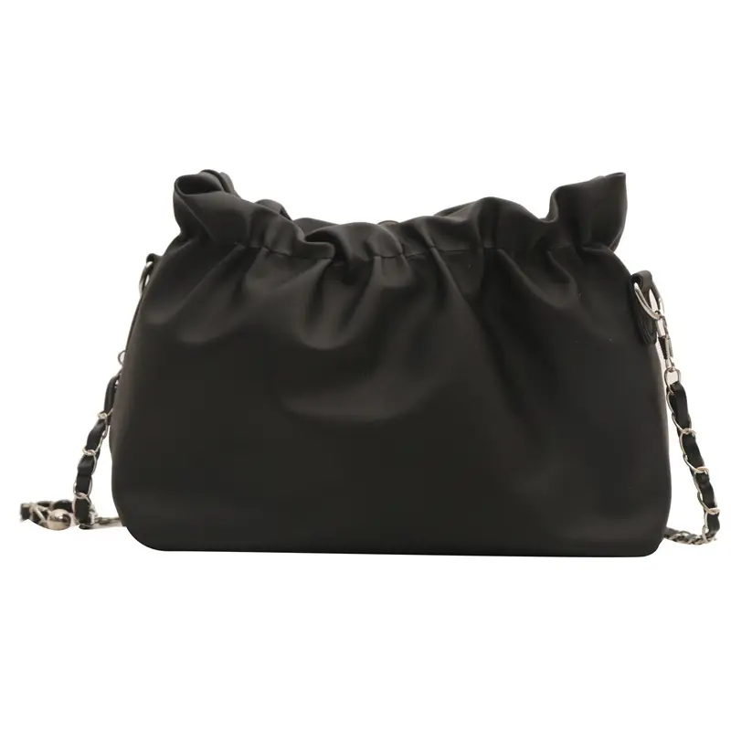 Women's Chain Shoulder Messenger Bag Cream White 2024 - Image 2