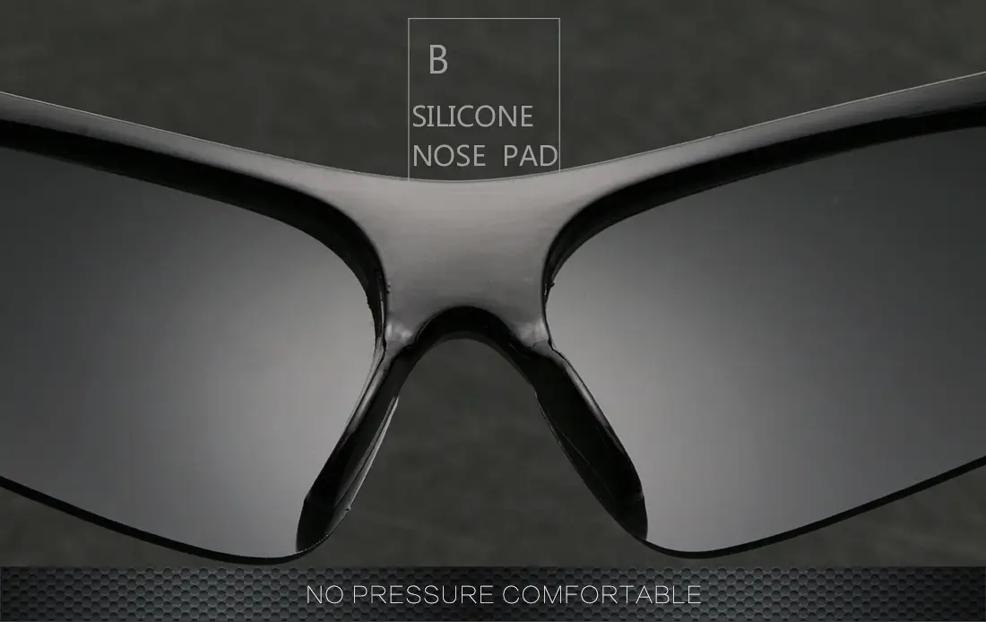 Men's Windproof Anti-UV Sunglasses Red Black — feature 9