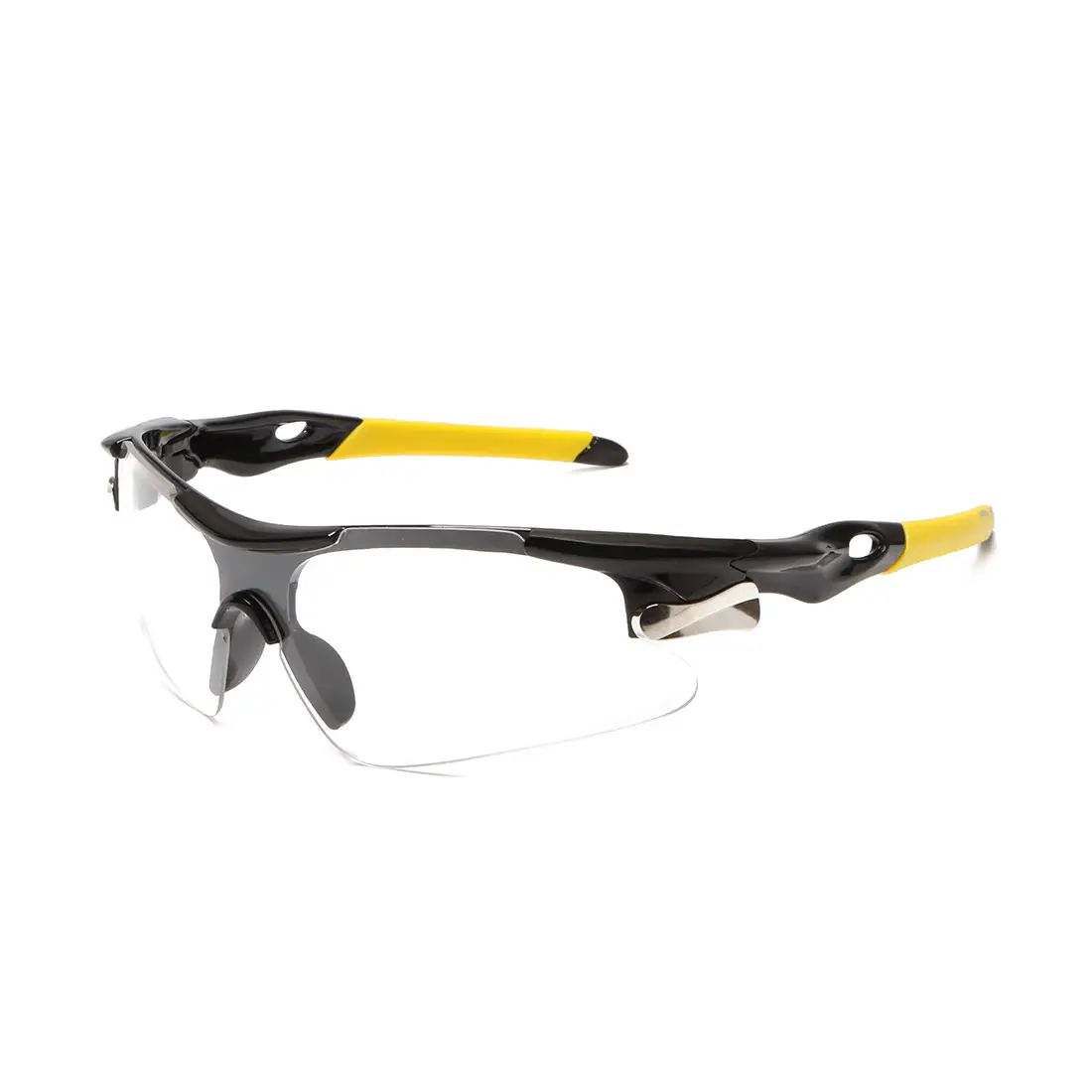 Men's Windproof Anti-UV Sunglasses Red Black - Image 6