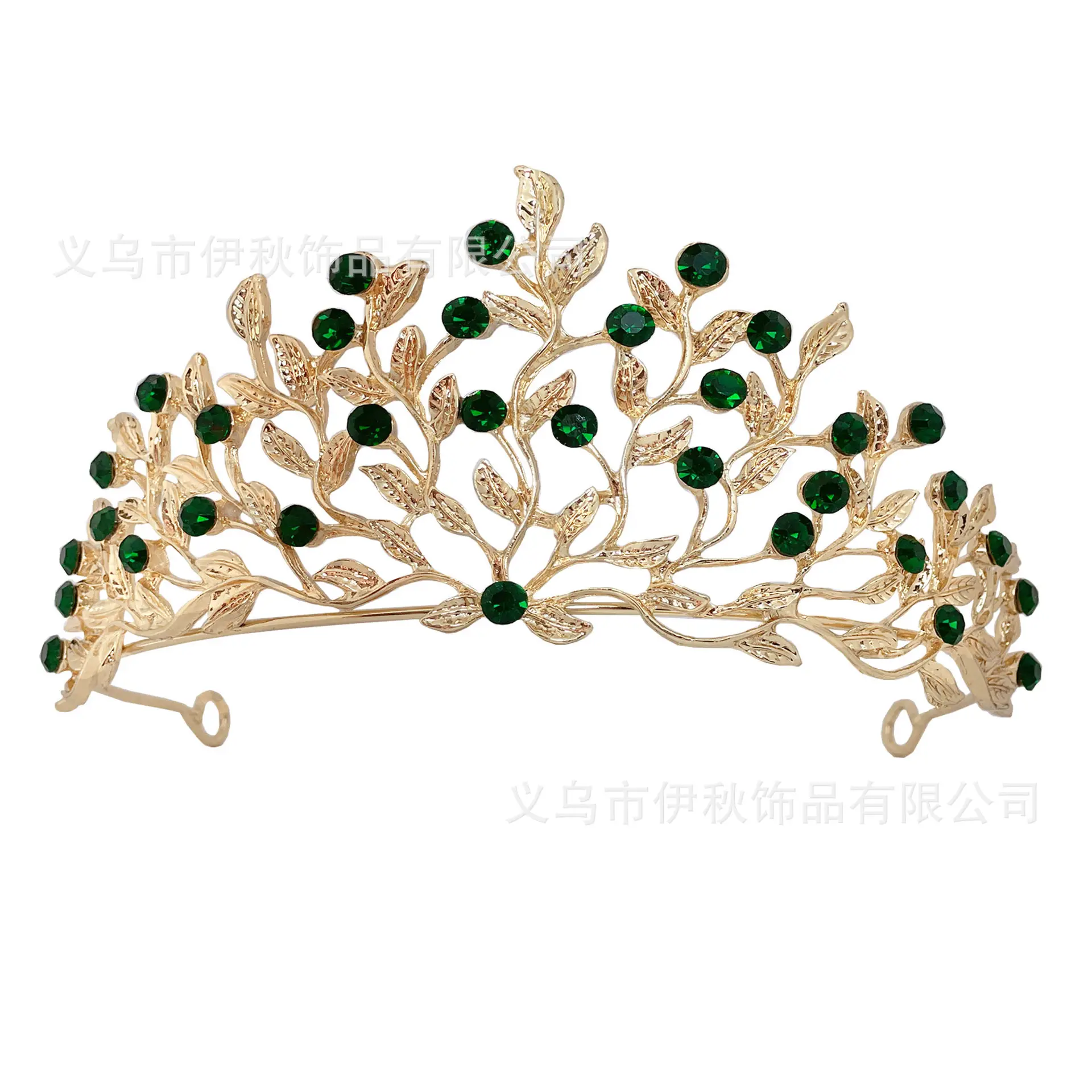 Luxury Diamond Crown Hair Accessories for Bridal Wear