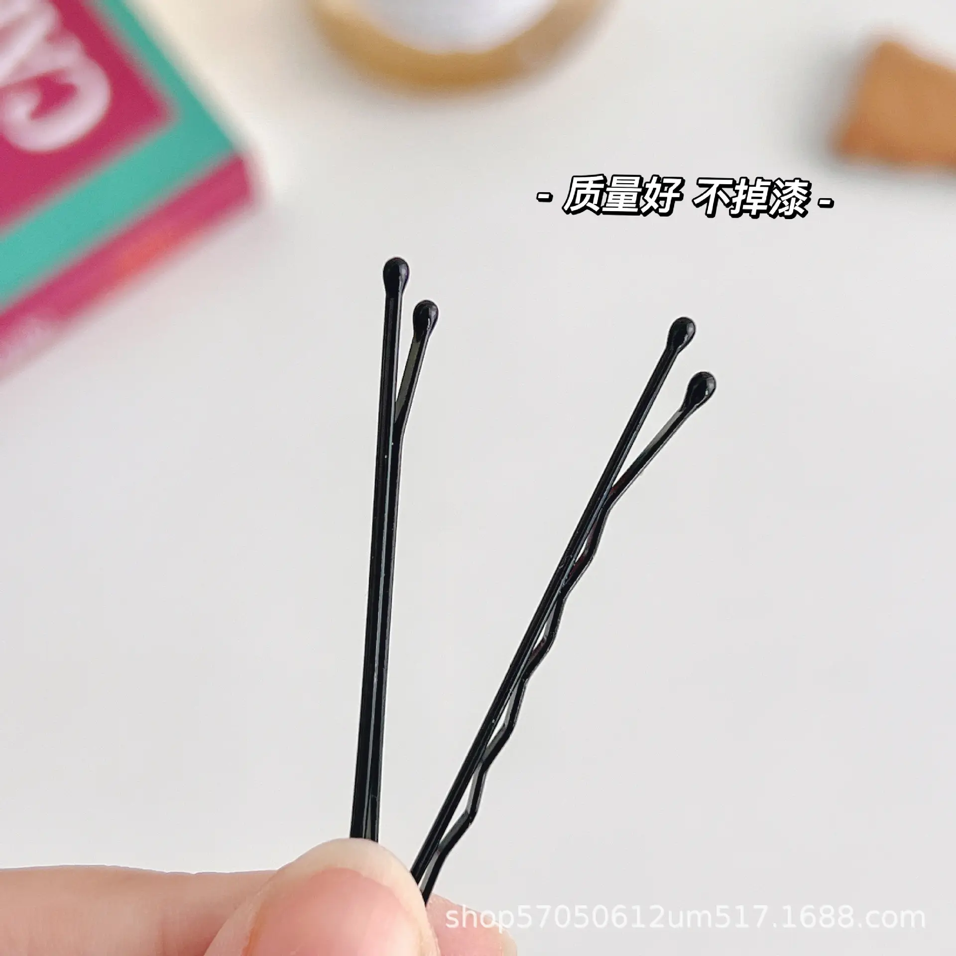 Black Hair Pins Clip Set 100 Pcs Thick Hair Styling