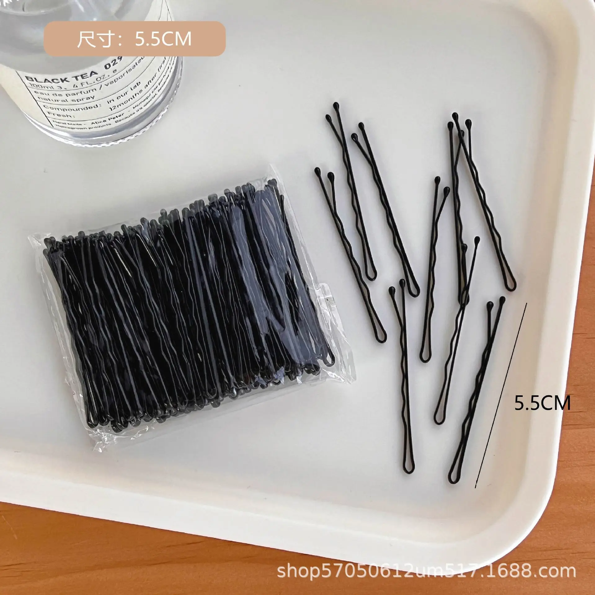 Black Hair Pins Clip Set 100 Pcs Thick Hair Styling — feature 12