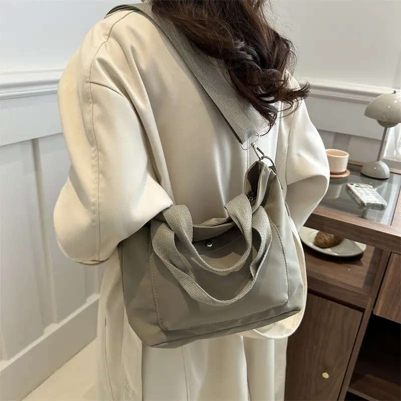 2024 Black Korean Casual Shoulder Messenger Bag - Image 8