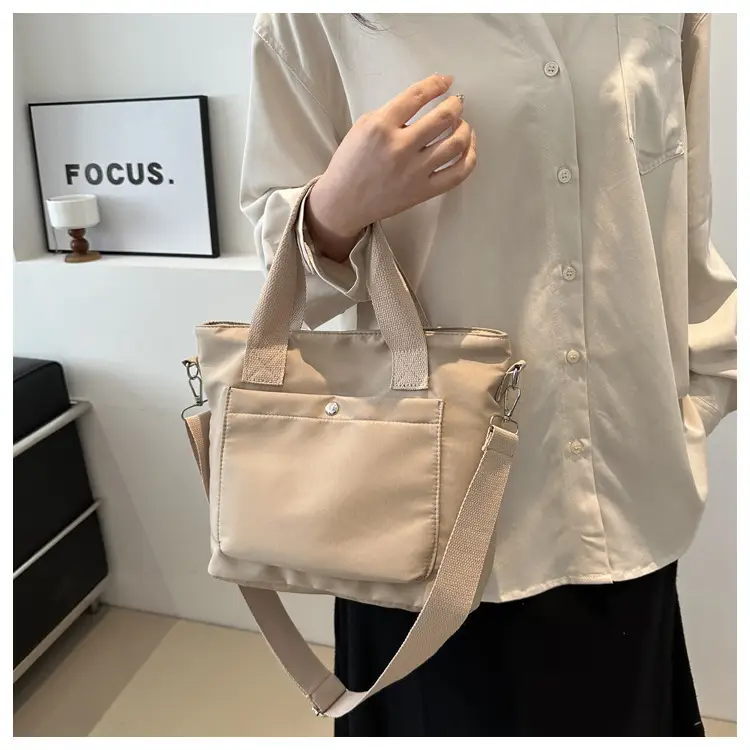 2024 Black Korean Casual Shoulder Messenger Bag — feature 15