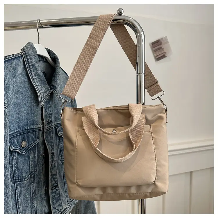 2024 Black Korean Casual Shoulder Messenger Bag — feature 31