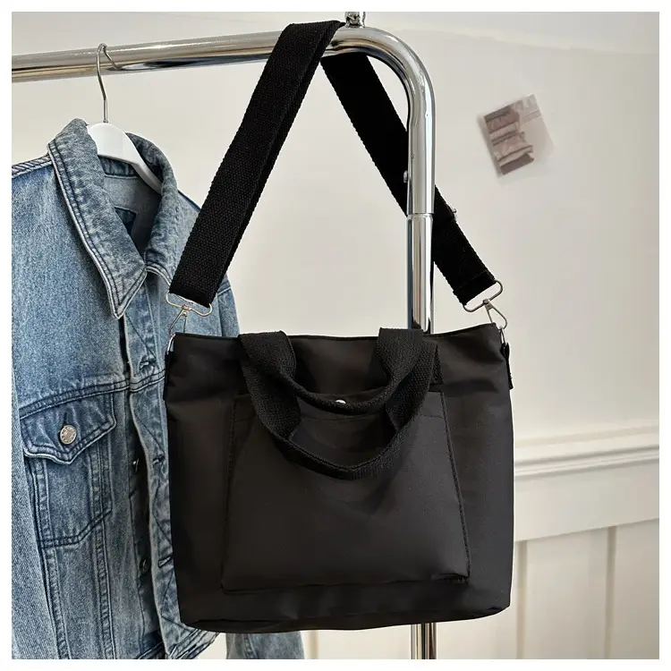 2024 Black Korean Casual Shoulder Messenger Bag — feature 33