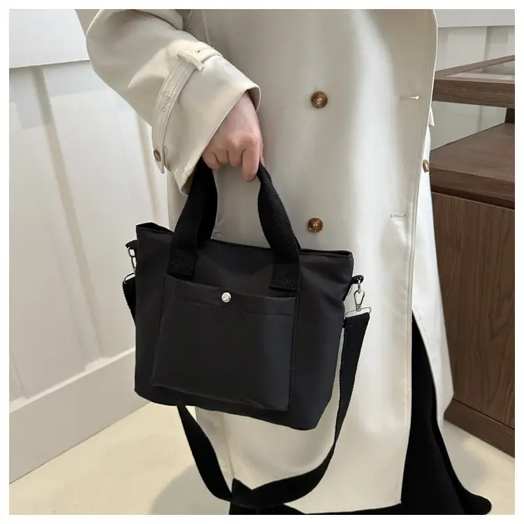 2024 Black Korean Casual Shoulder Messenger Bag — feature 9
