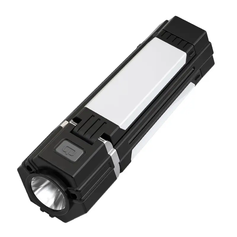 USB Rechargeable Camping Flashlight with 90° Rotation