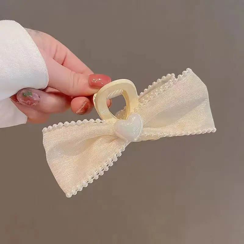 Black Bubble Hair Clip Princess Headwear 13cm - Image 29