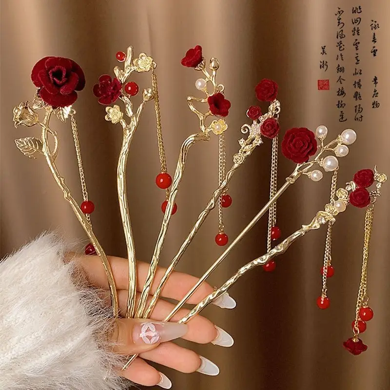 Chinese Style Tassel Hairpin for Women — feature 7