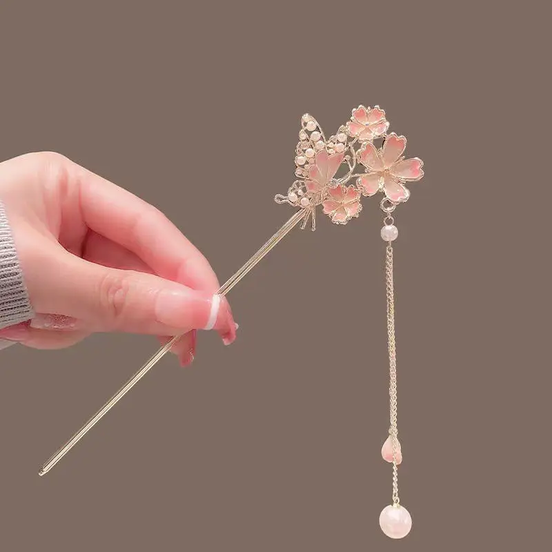 Chinese Style Tassel Hairpin for Women - Image 16