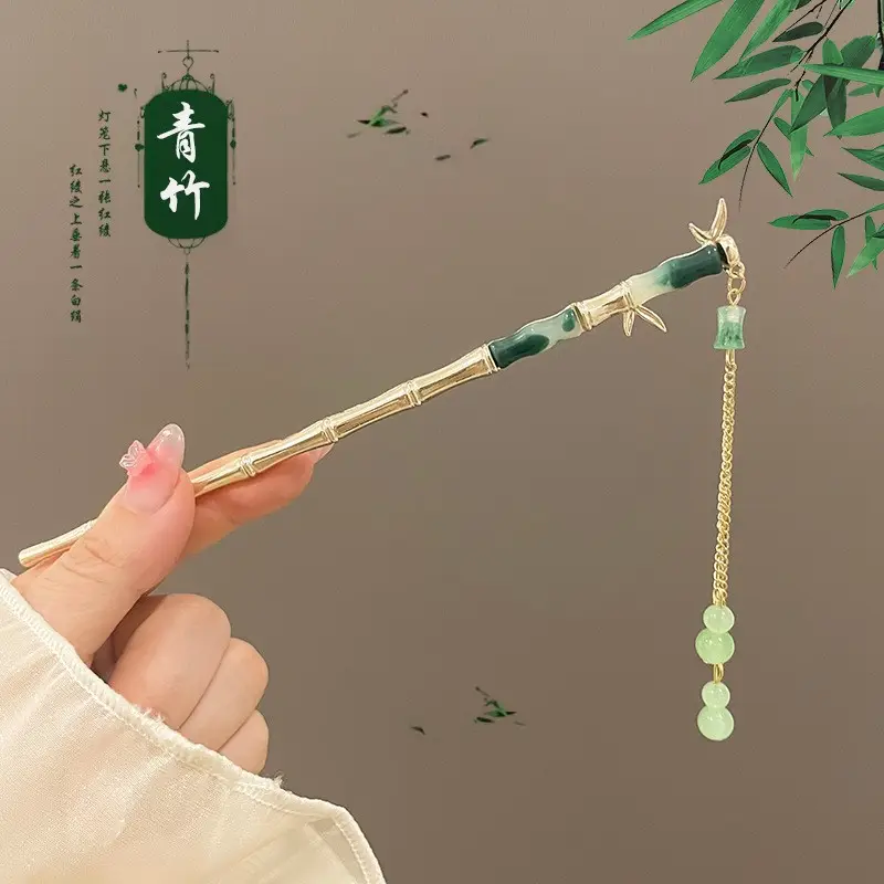 Chinese Style Tassel Hairpin for Women - Image 38