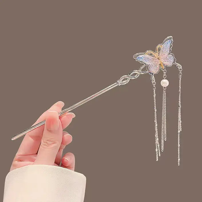 Chinese Style Tassel Hairpin for Women - Image 43