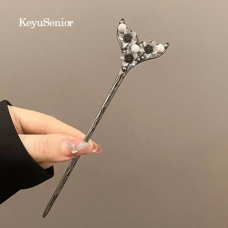 Chinese Style Tassel Hairpin for Women - Image 45