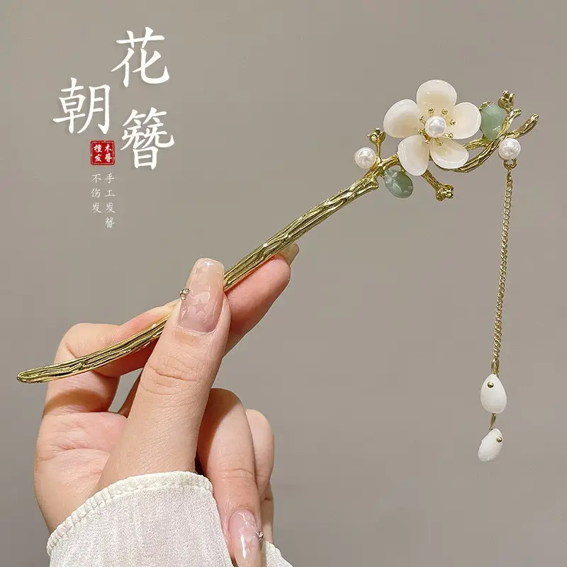 Chinese Style Tassel Hairpin for Women - Image 5