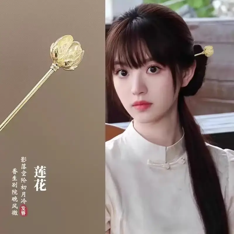 Chinese Style Tassel Hairpin for Women - Image 53