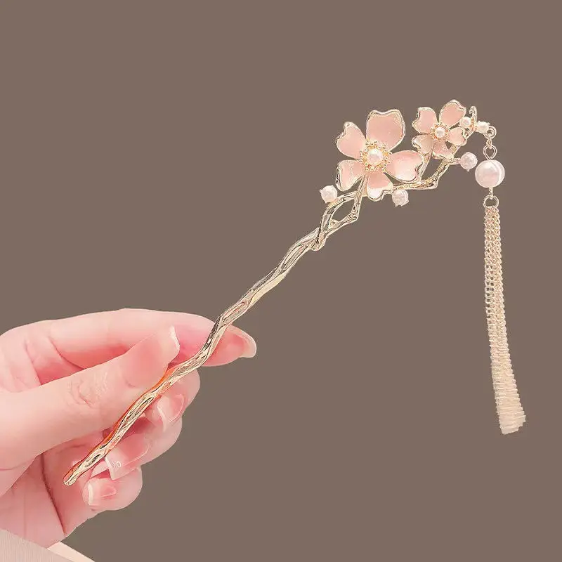 Chinese Style Tassel Hairpin for Women - Image 63