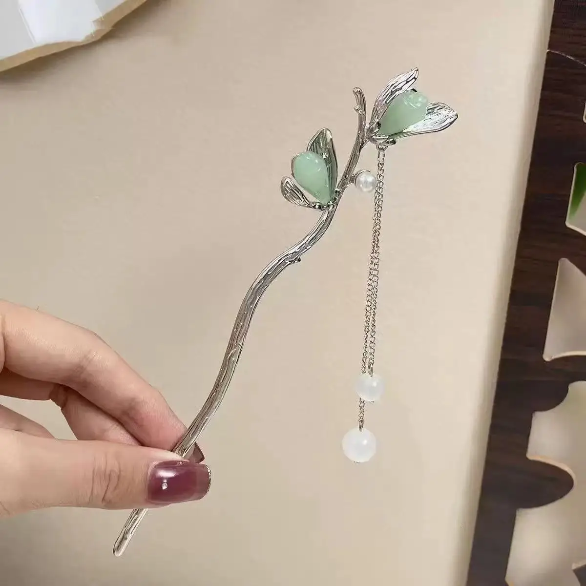 Chinese Style Tassel Hairpin for Women - Image 66