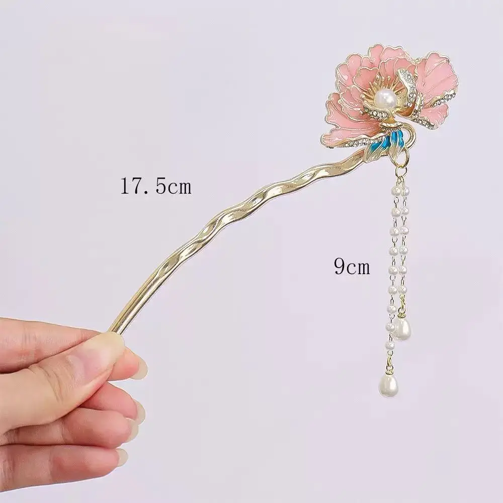 Chinese Style Tassel Hairpin for Women - Image 76