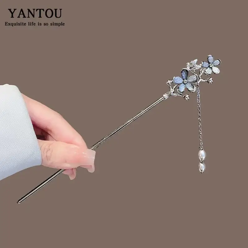 Chinese Style Tassel Hairpin for Women - Image 78