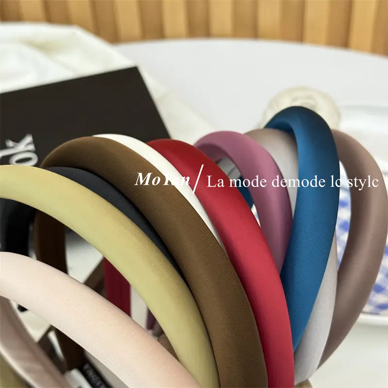 Retro Satin Headband for Men Women 2024 — feature 17