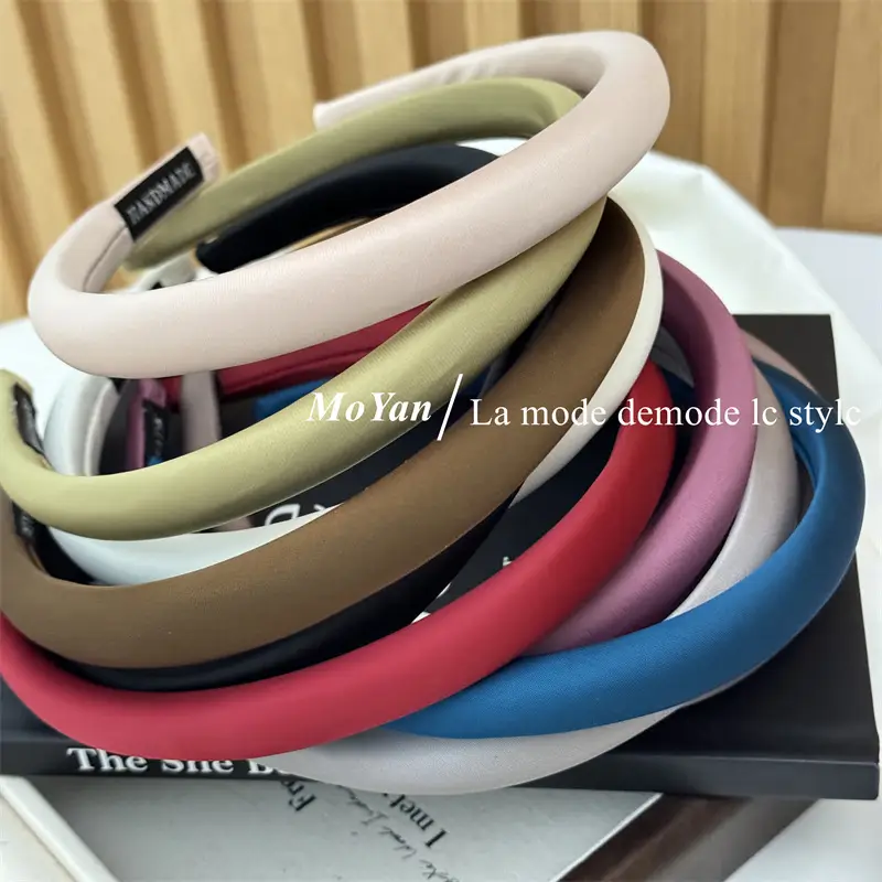 Retro Satin Headband for Men Women 2024 — feature 18