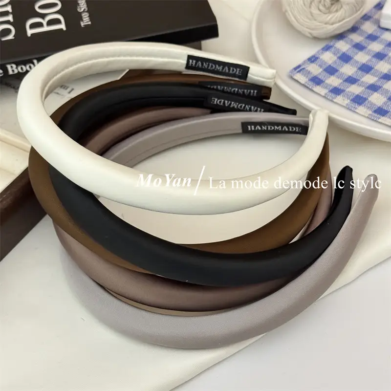 Retro Satin Headband for Men Women 2024 — feature 5