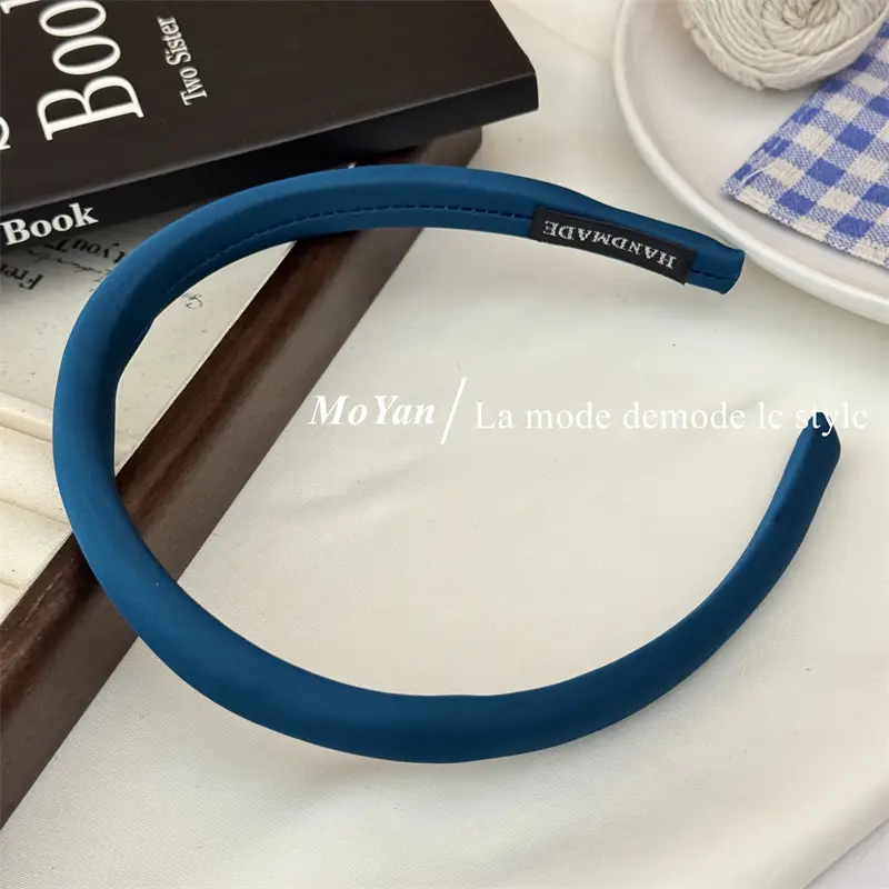 Retro Satin Headband for Men Women 2024 - Image 6