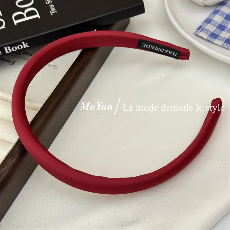 Retro Satin Headband for Men Women 2024 - Image 8