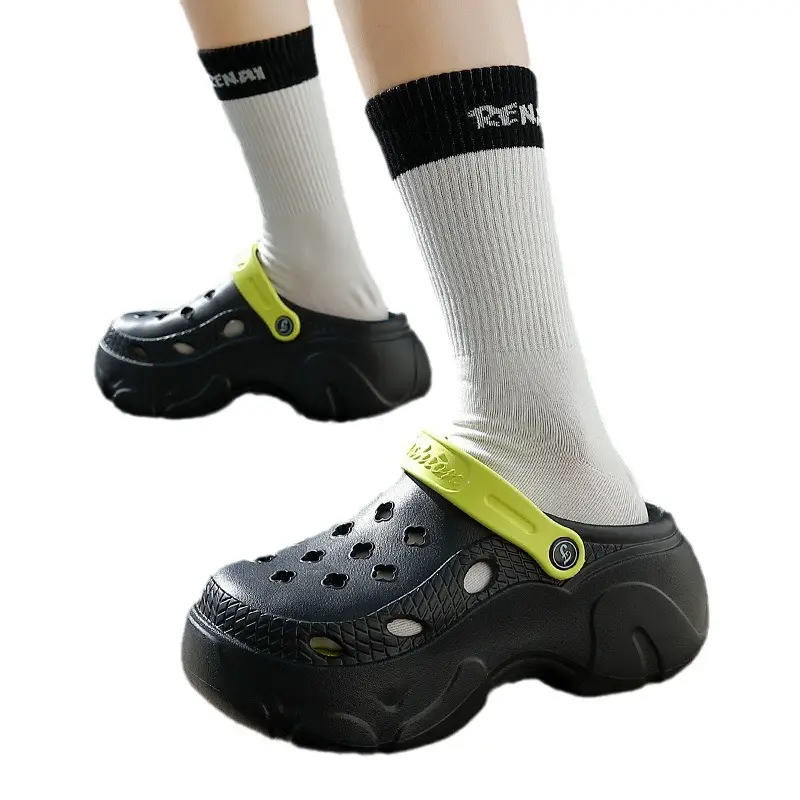 Summer Clogs for Women, Outdoor Wear, Thick-Soled, Comfortable and Versatile Casual Sandals, Breathable and Comfortable for Beach and Cross-Border Trade - Image 7