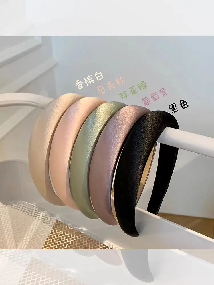 Women's High Gloss Skull Top Headbands 5 Colors — feature 1