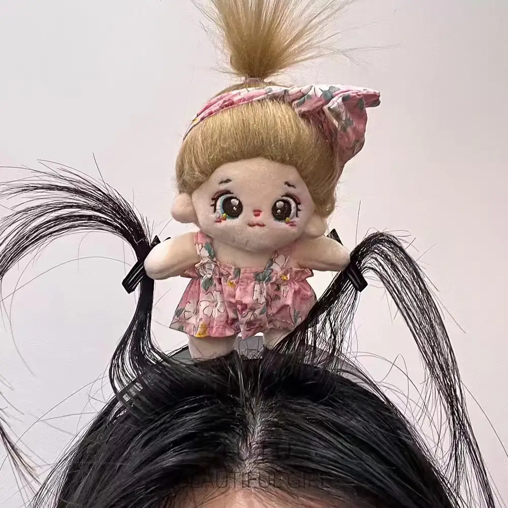 Cotton Doll Headband Tooth-Missing Bar Headband Funny Cooking Mouse Headband Khaki Barra — feature 5