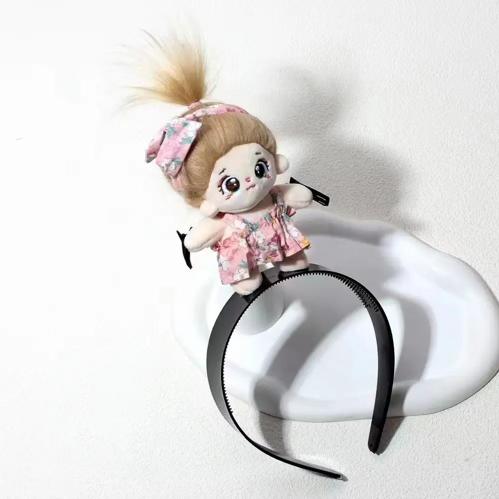 Cotton Doll Headband Tooth-Missing Bar Headband Funny Cooking Mouse Headband Khaki Barra — feature 7