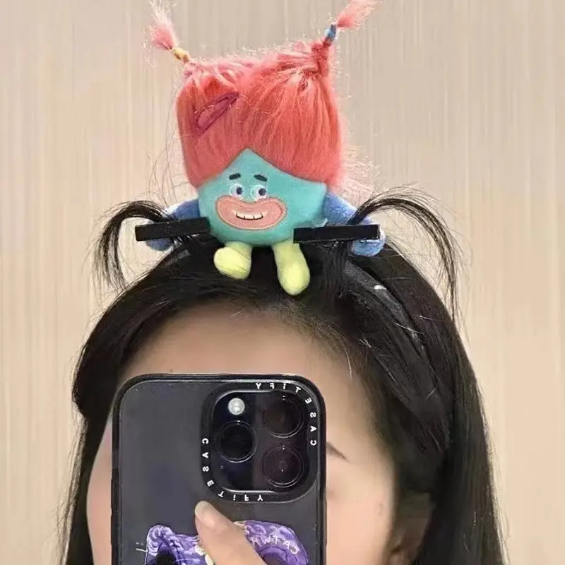 Cotton Doll Headband Tooth-Missing Bar Headband Funny Cooking Mouse Headband Khaki Barra