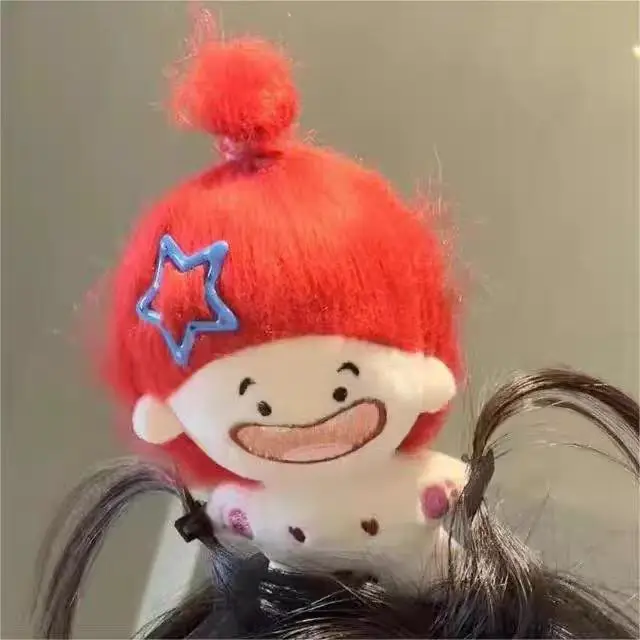 Cotton Doll Headband Tooth-Missing Bar Headband Funny Cooking Mouse Headband Khaki Barra