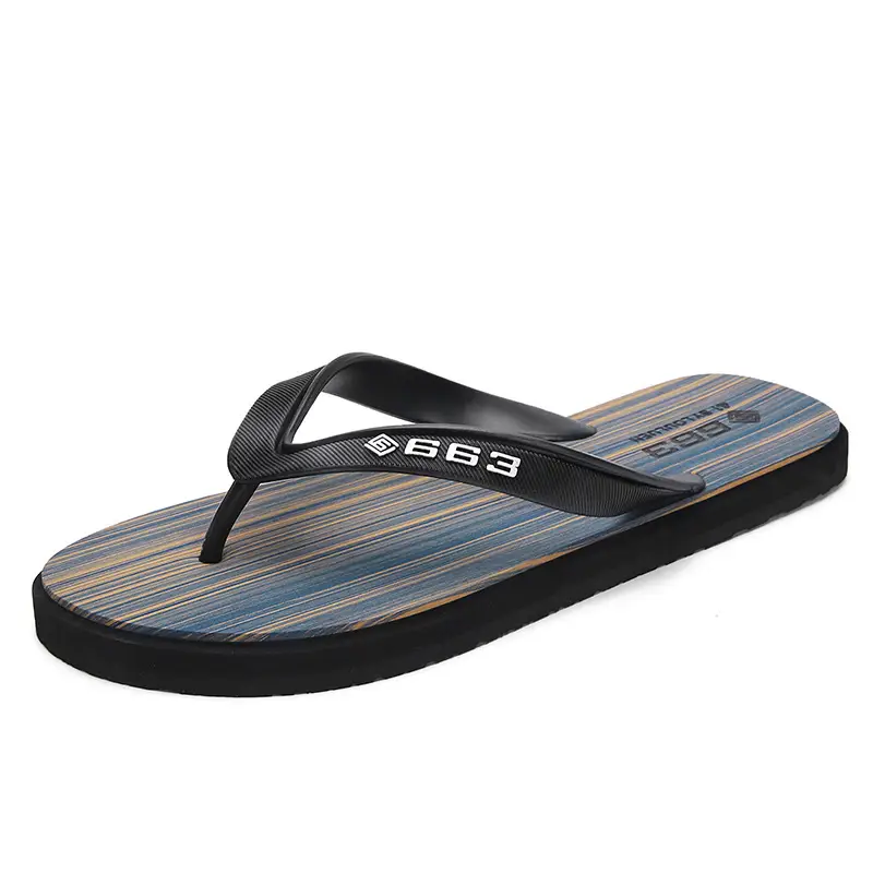 2025 New Summer Men's Casual Vietnamese Slippers Korean Style Trendy Beach Flip-Flops Outdoor Fashion Sandals - Image 3