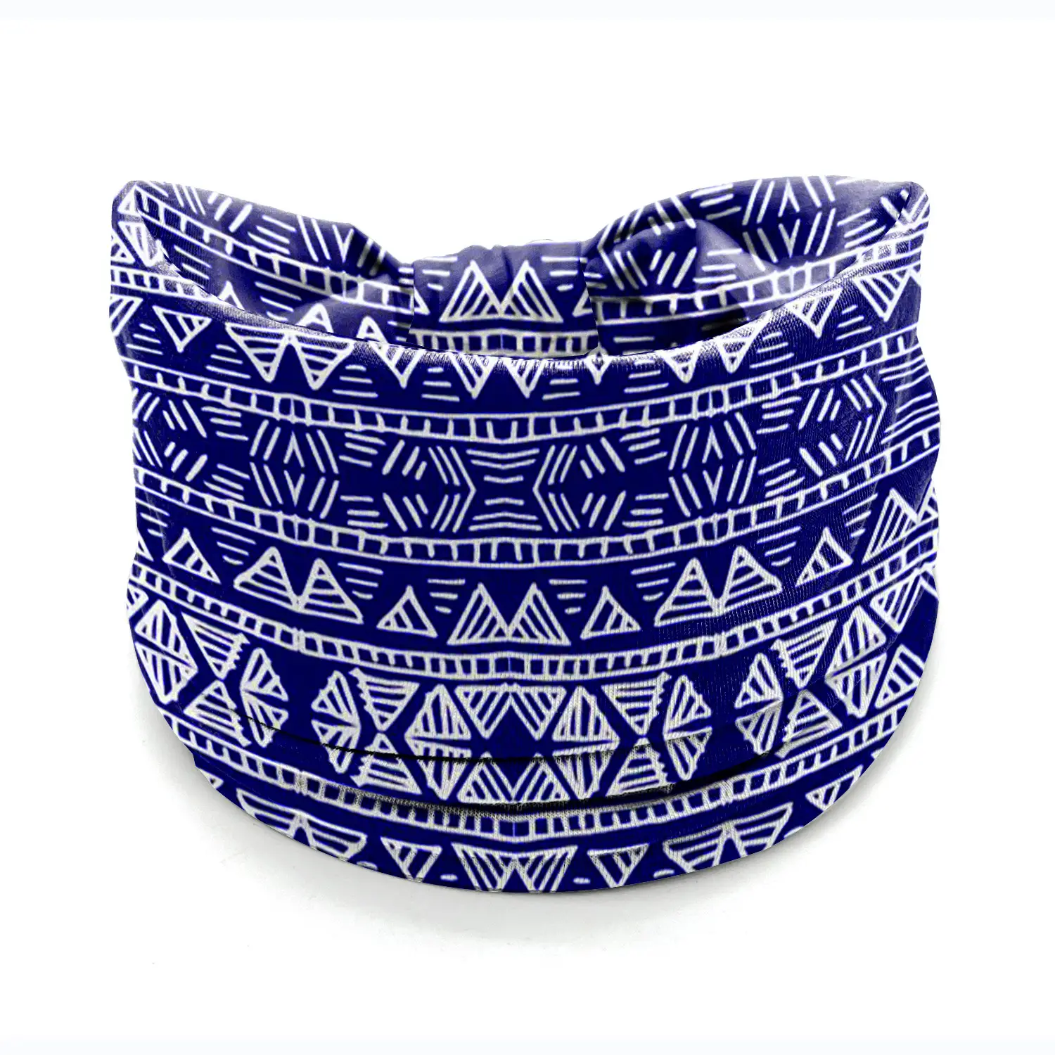 African Print Wide Bream Elastic Headband for Women