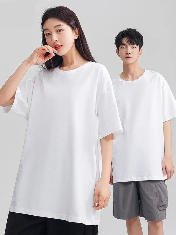 Men Black Cotton T-Shirt Loose Fit Summer Wear - Image 12