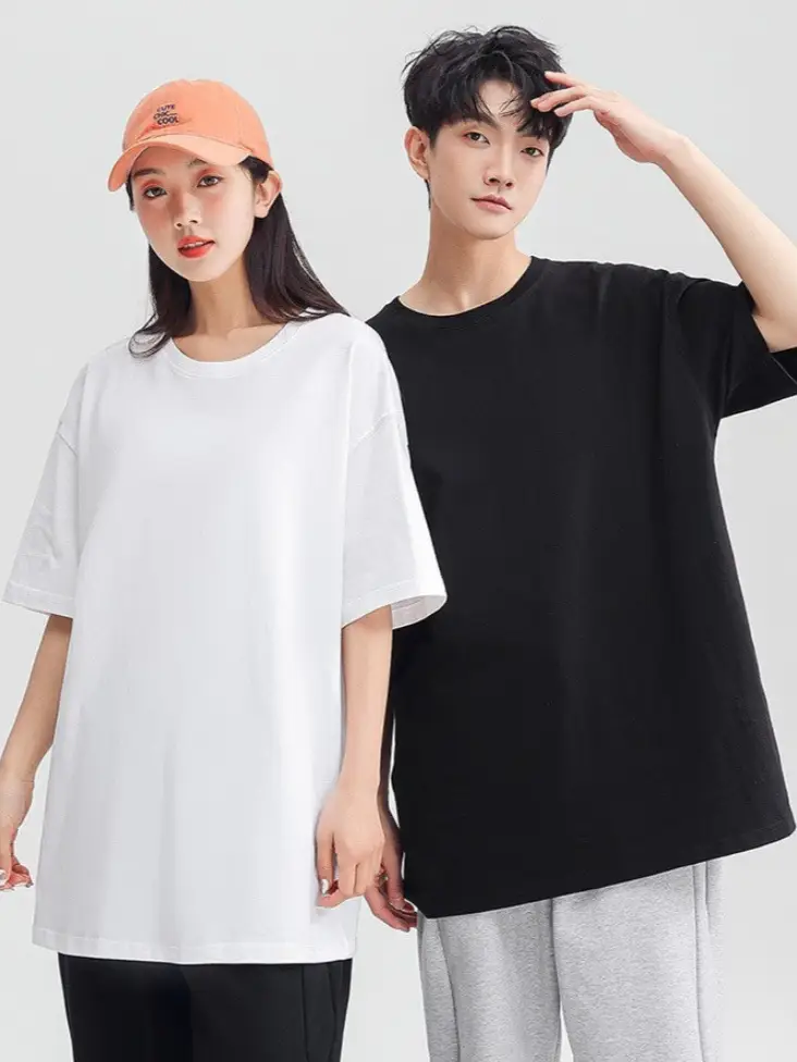 Men Black Cotton T-Shirt Loose Fit Summer Wear - Image 14