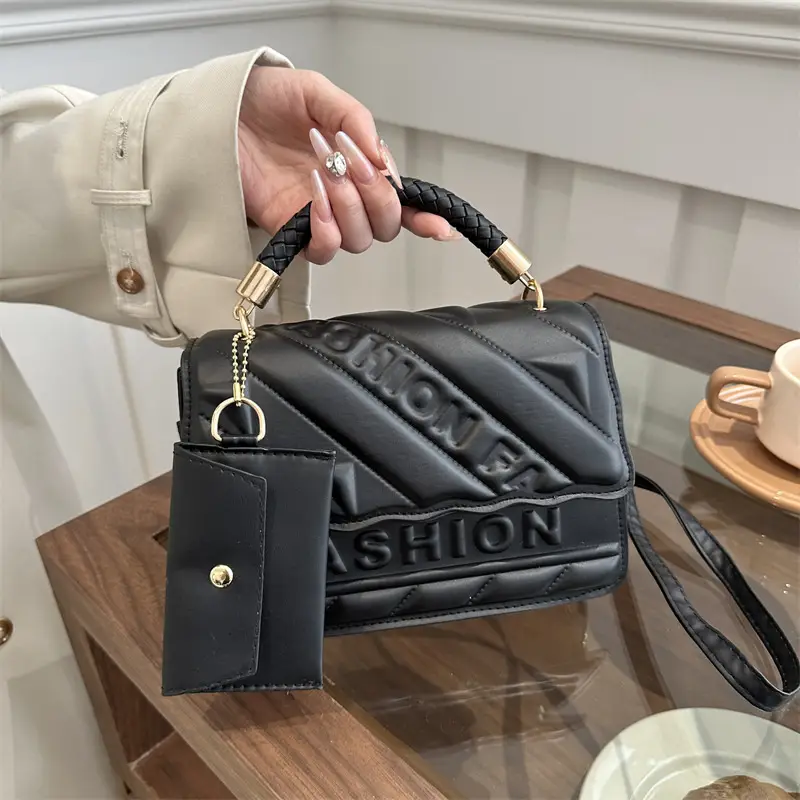 2024 Summer Women's Brown Fendi Inspired Shoulder Bag - Image 7