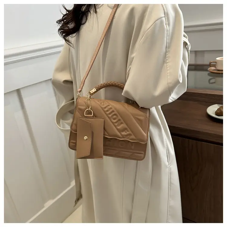 2024 Summer Women's Brown Fendi Inspired Shoulder Bag — feature 22