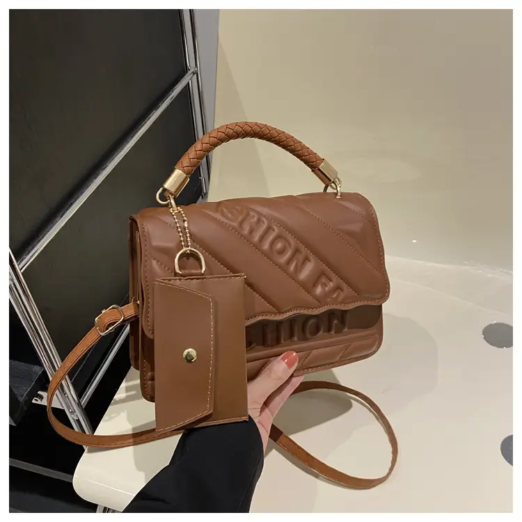 2024 Summer Women's Brown Fendi Inspired Shoulder Bag — feature 25