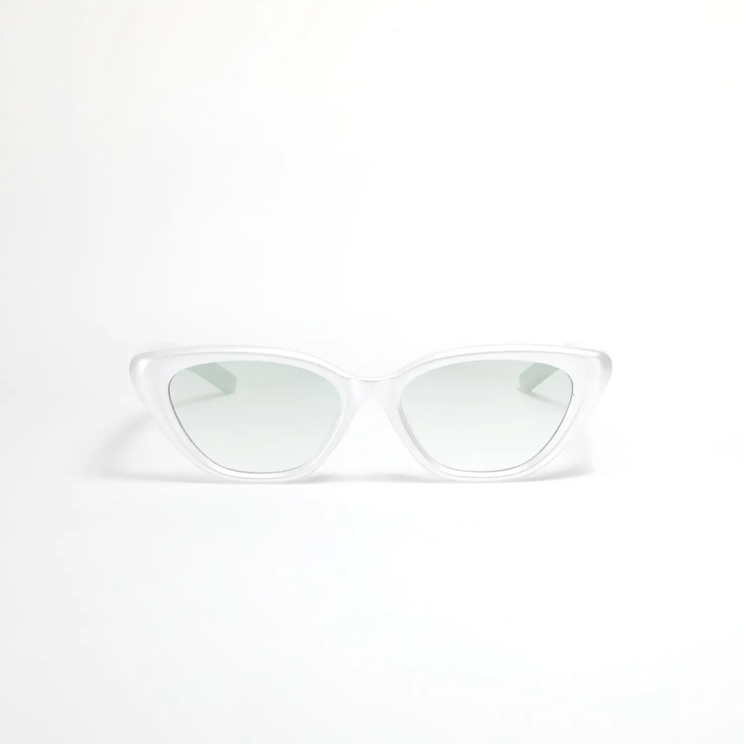 Men Square Sunglasses Pearl Color Small Frame - Image 7