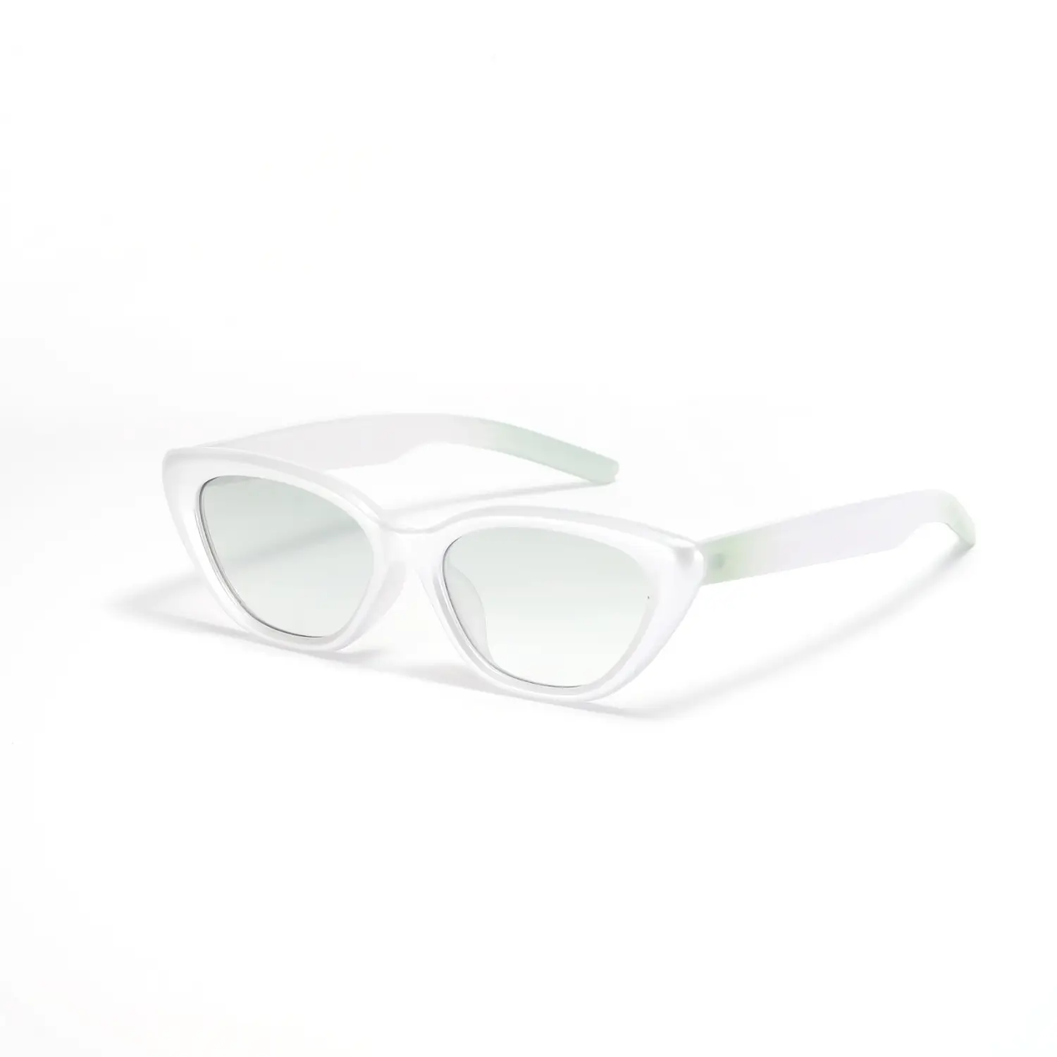 Men Square Sunglasses Pearl Color Small Frame