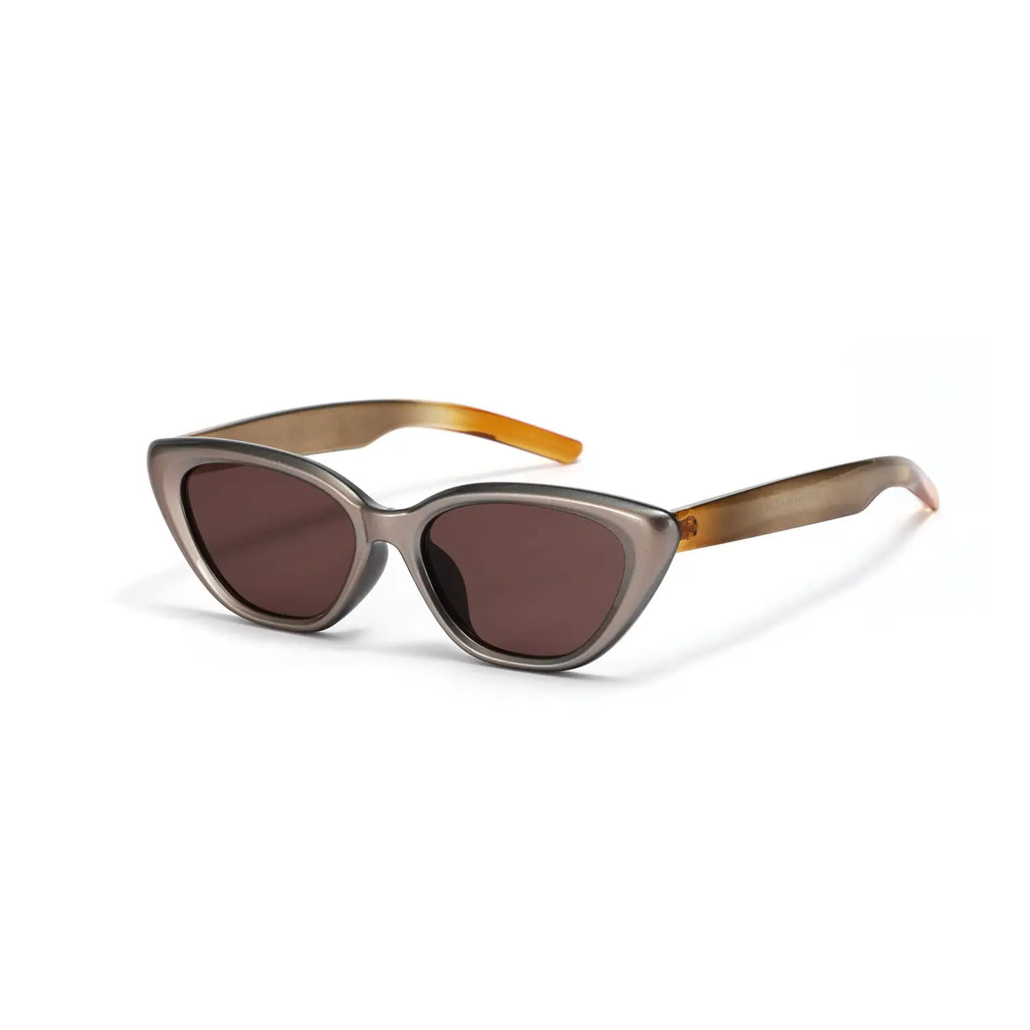Men Square Sunglasses Pearl Color Small Frame - Image 2