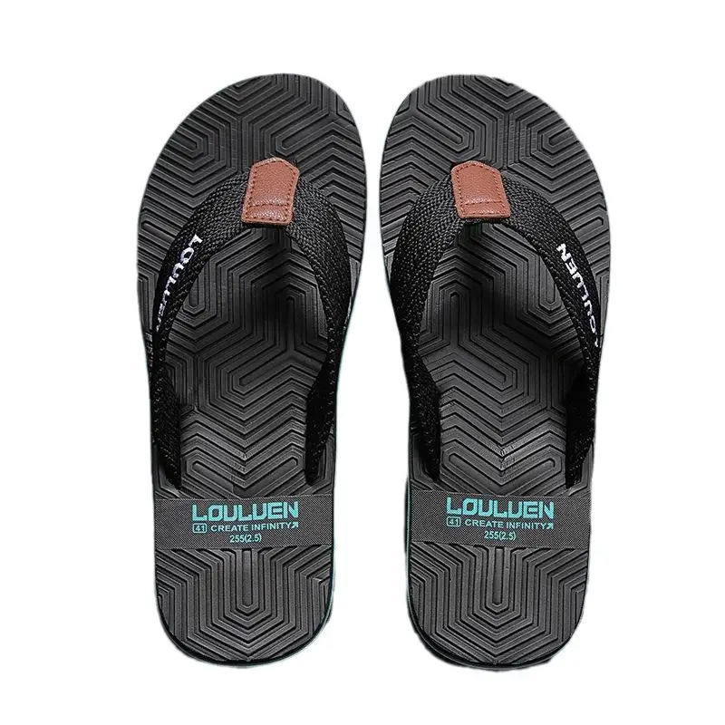 2025 New Slippers for Summer Outer Wear, Men's Trendy Beach Shoes, Flip-Flops, Fashionable Flip-Flops, Non-Slip Sandals, Men's Sandals - Image 6
