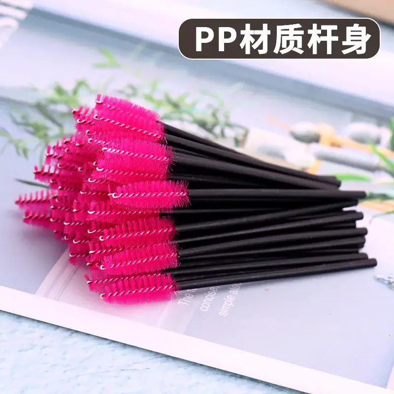 Hollow Rod Spiral Eyelash Brush for Volume