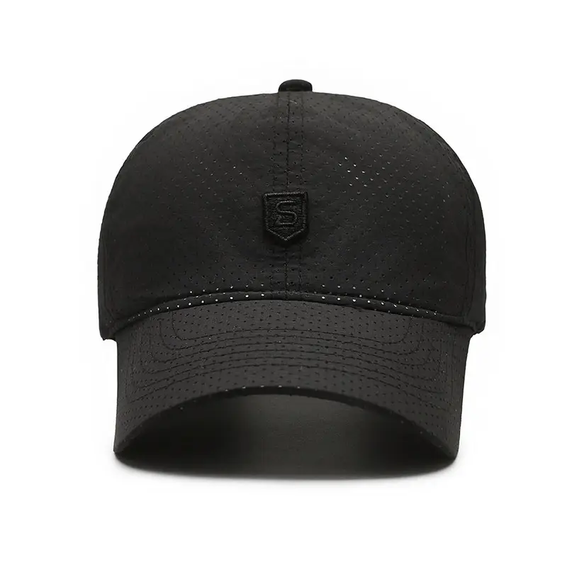 Men's Black Ultra-Quick-Dry Baseball Cap